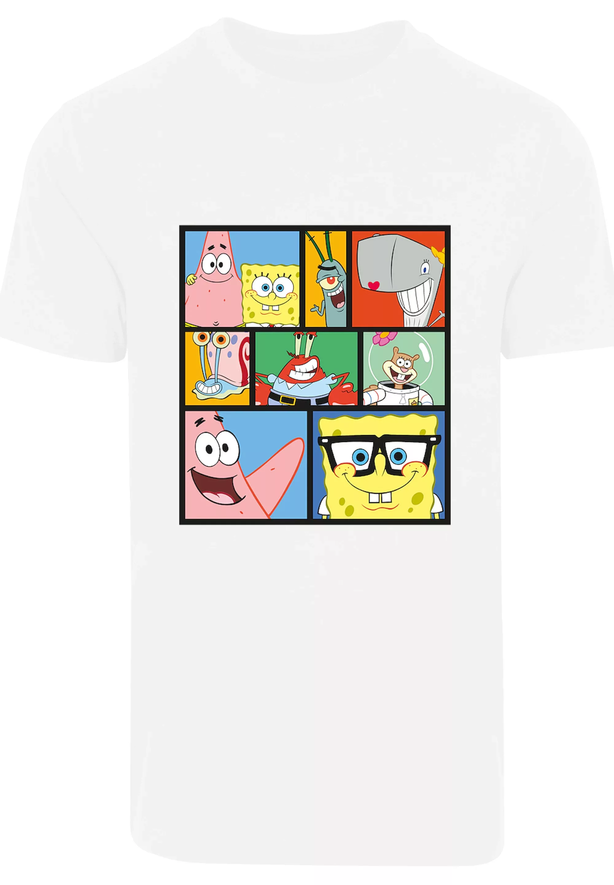 F4NT4STIC T-Shirt "Spongebob Schwammkopf Collage", Herren,Premium Merch,Reg günstig online kaufen