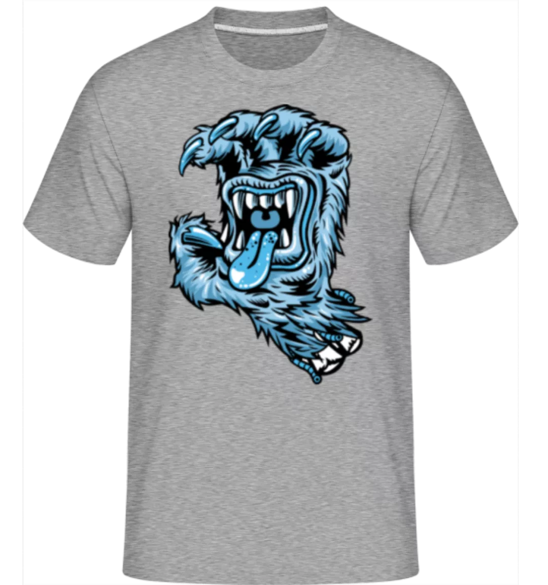 Yeti Hand Mouth · Shirtinator Männer T-Shirt günstig online kaufen