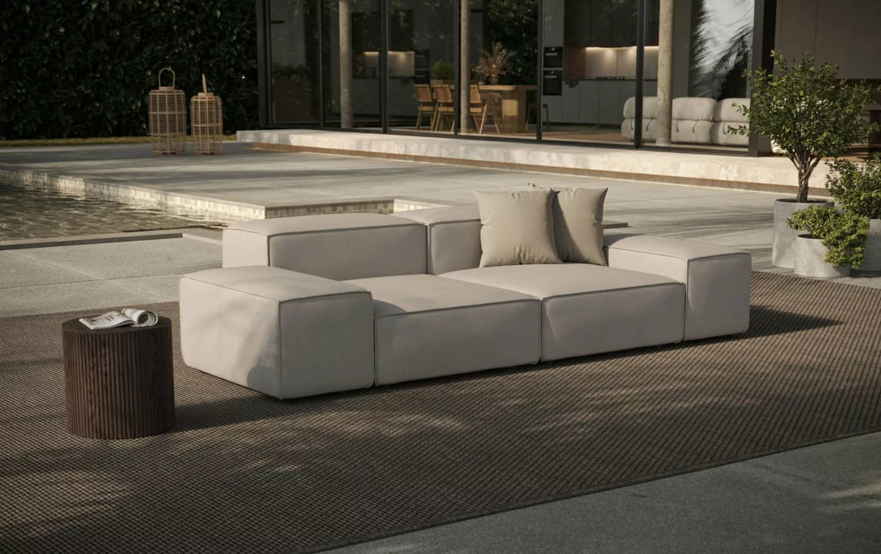 designwerk Big-Sofa "Puzzle, Designsofa für Indoor und Outdoor, bequem, mod günstig online kaufen