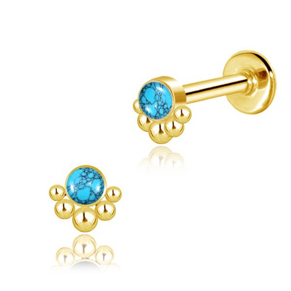viva-adorno Piercing-Set Labret Lippen Piercing Tragus günstig online kaufen
