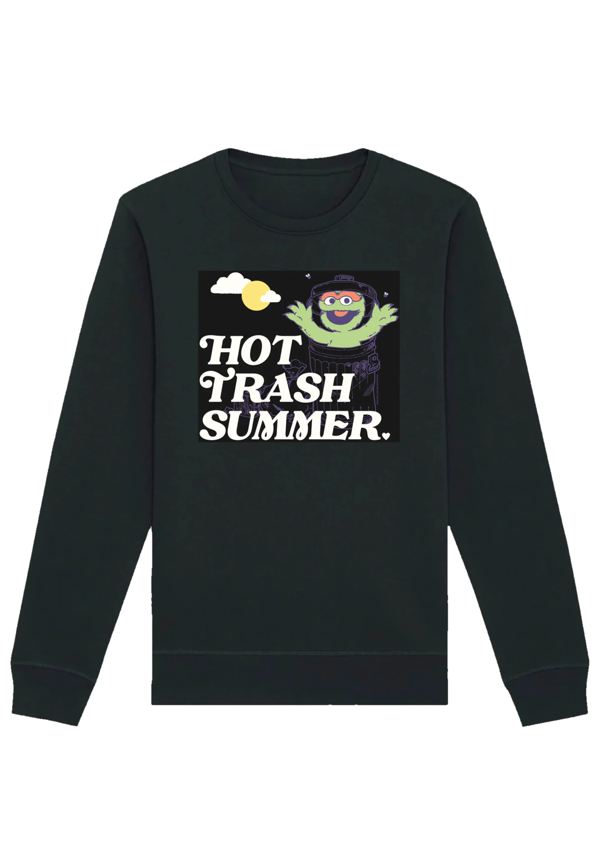 F4NT4STIC Sweatshirt "Sesamstraße Hot Trash Club", Premium Qualität,Nostalg günstig online kaufen