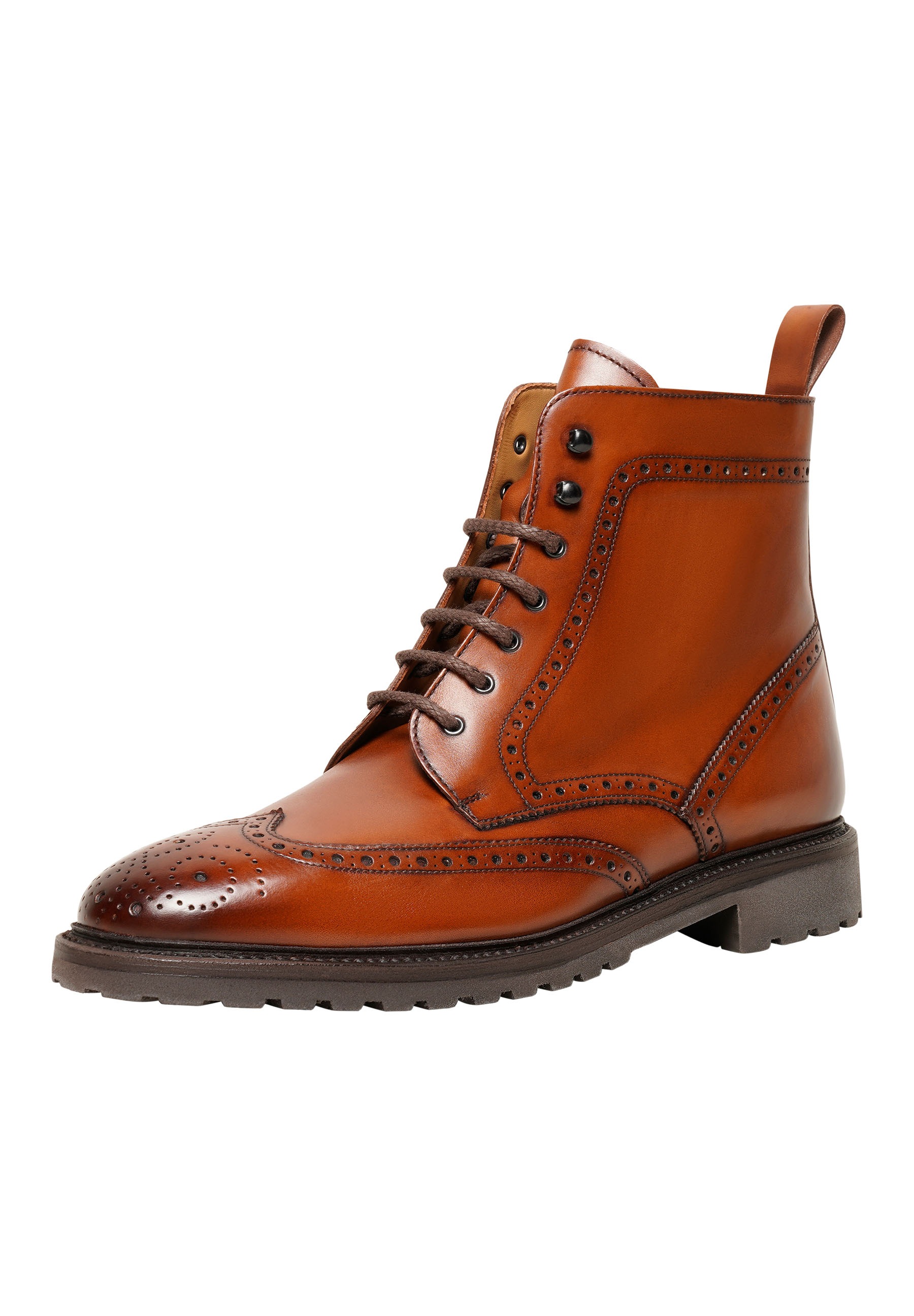 Henry Stevens Schnürboots "Winston FBDB Businessschuh", Herrenstiefel Leder günstig online kaufen