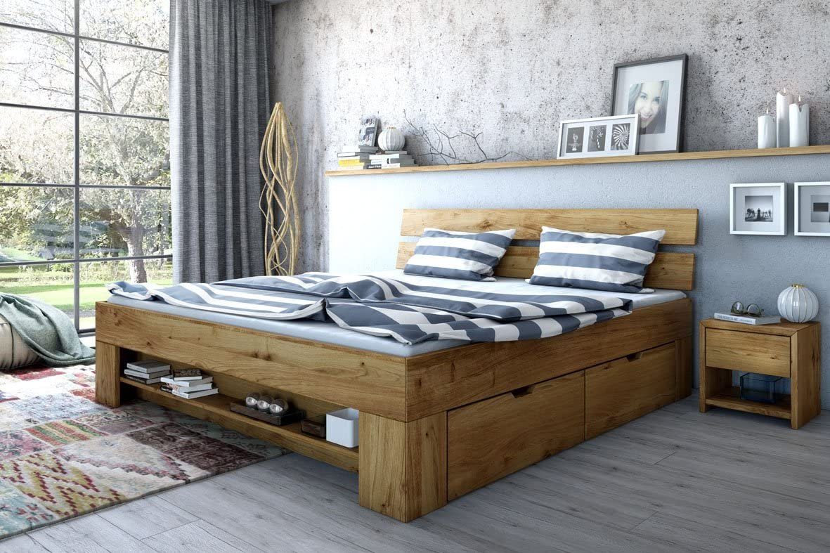 Meble Stolrus Futonbett SARA (Massivholz, 140 günstig online kaufen