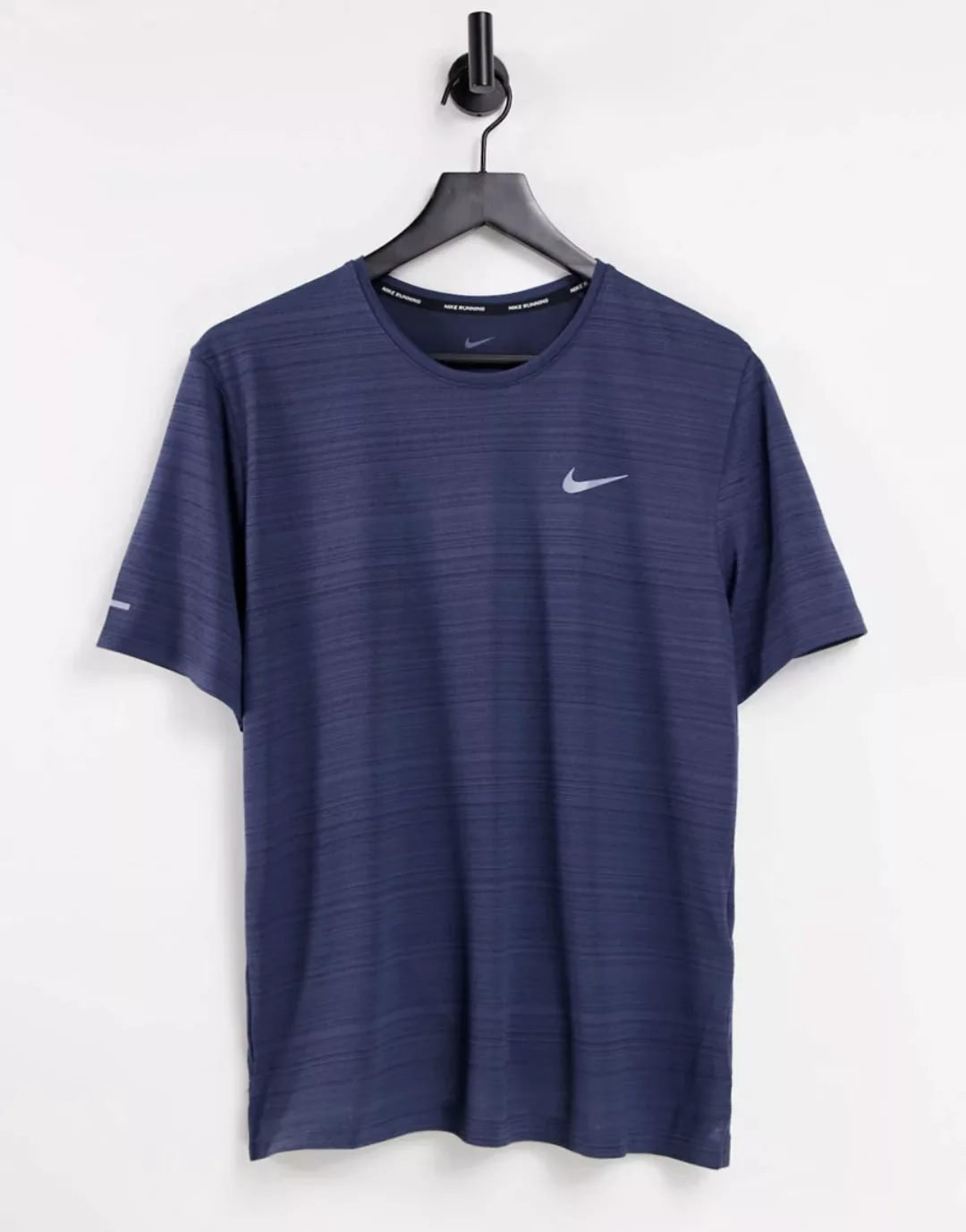 Nike Running – Miler – T-Shirt in Dunkelblau günstig online kaufen