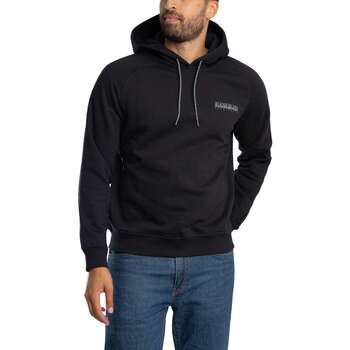 Napapijri  Sweatshirt Lockerer Hoodie mit Grafik auf der Rückseite günstig online kaufen