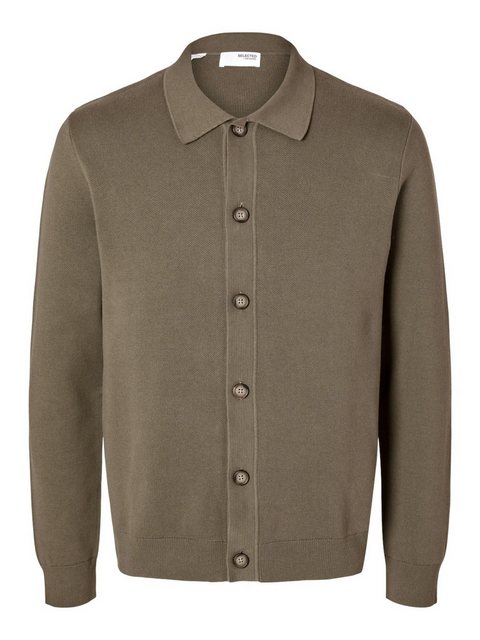 SELECTED HOMME Strickjacke SLHMattis (1-tlg) Plain/ohne Details günstig online kaufen