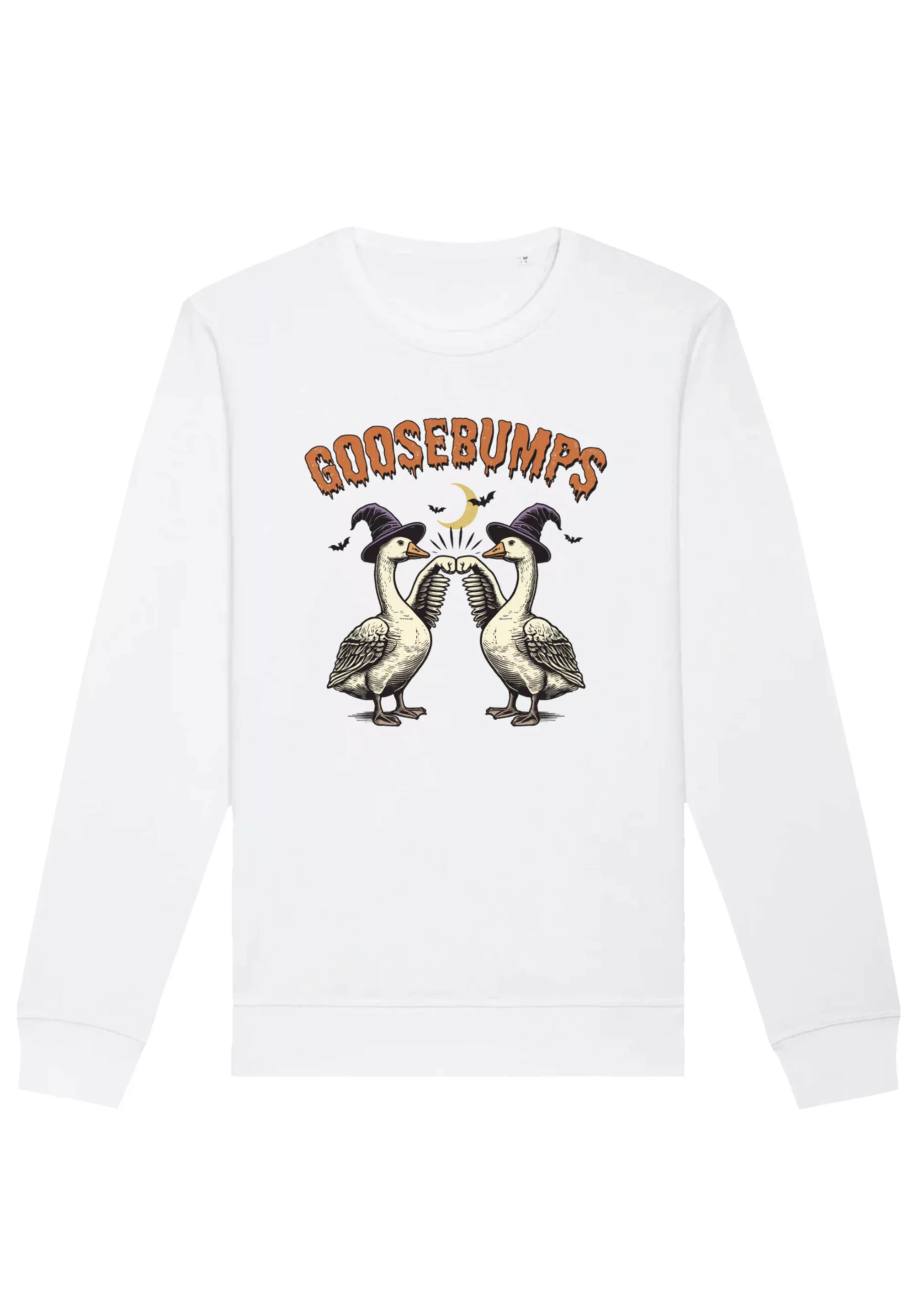 F4NT4STIC Sweatshirt "Retro Halloween Goosebumps", Premium Qualität günstig online kaufen