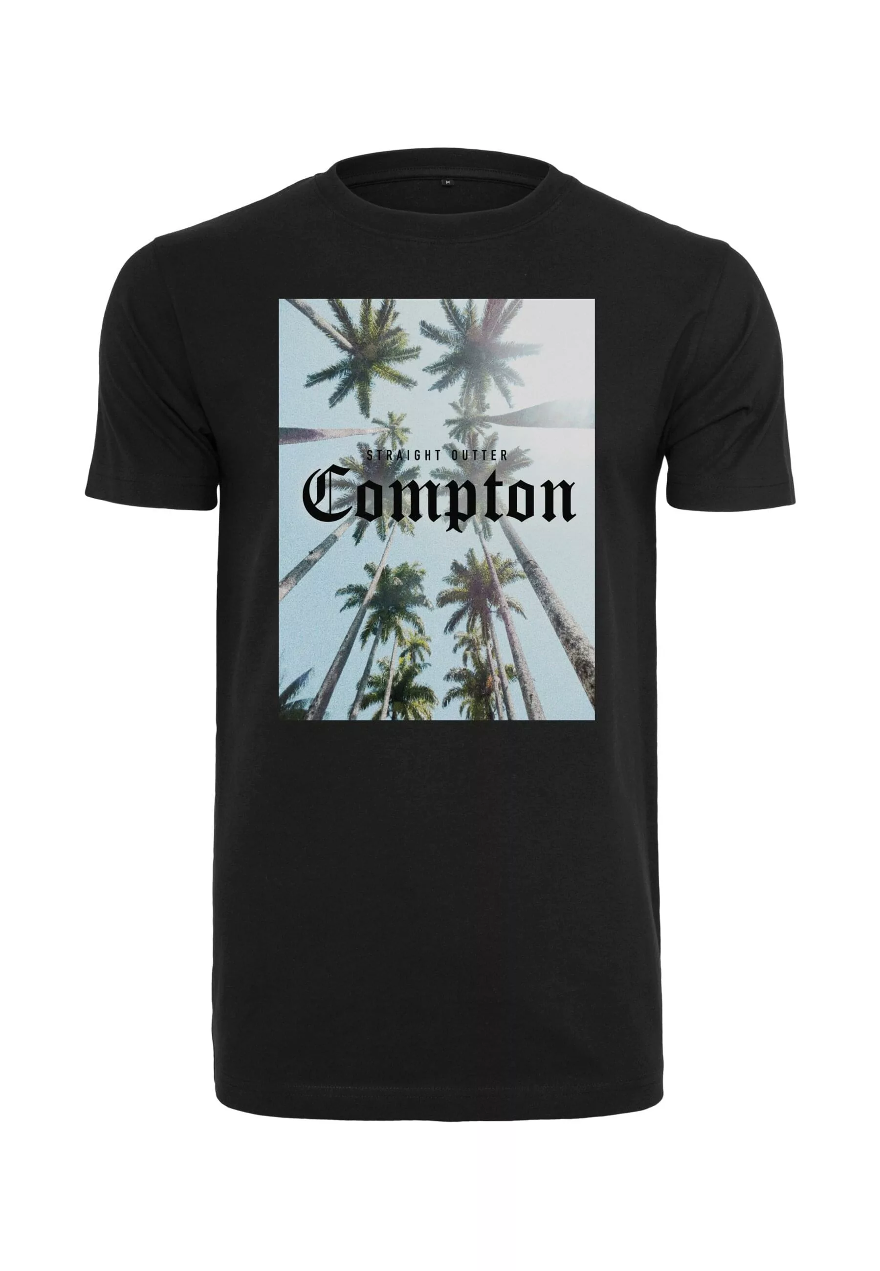 MisterTee Kurzarmshirt "MisterTee Herren Compton Palms Tee" günstig online kaufen