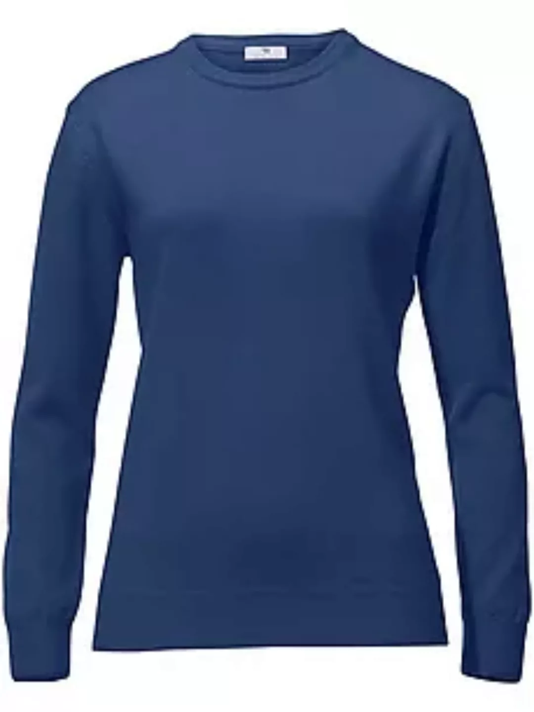 Pullover aus 100% Schurwolle-Pure Tasmanian Wool Peter Hahn blau günstig online kaufen