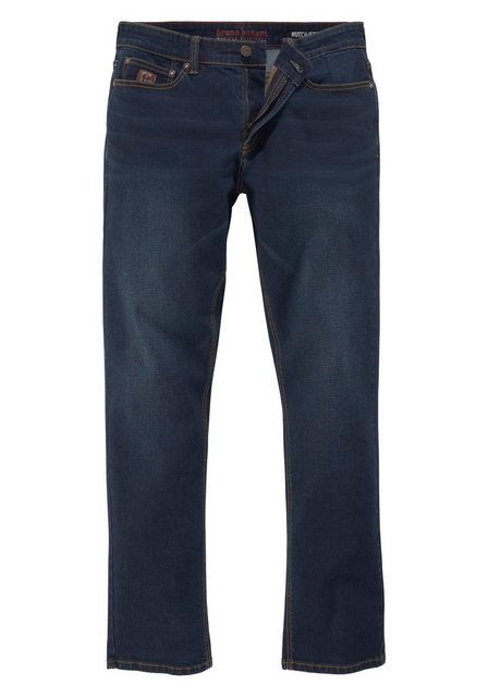 Bruno Banani Straight-Jeans Hutch gerade Beinform, mit Destroyed-Effekten, günstig online kaufen