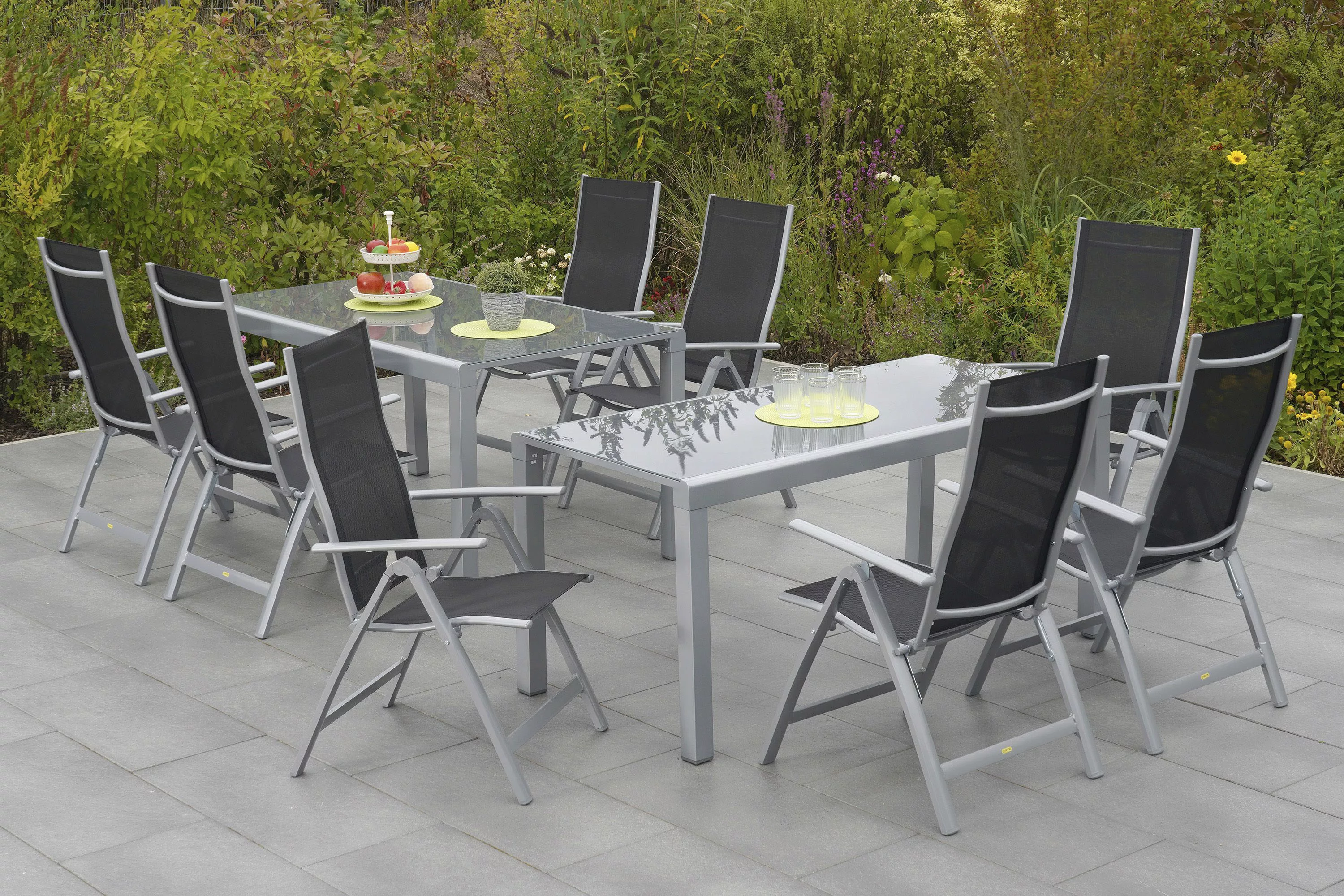 MERXX Garten-Essgruppe "Carrara", (9 tlg.) günstig online kaufen