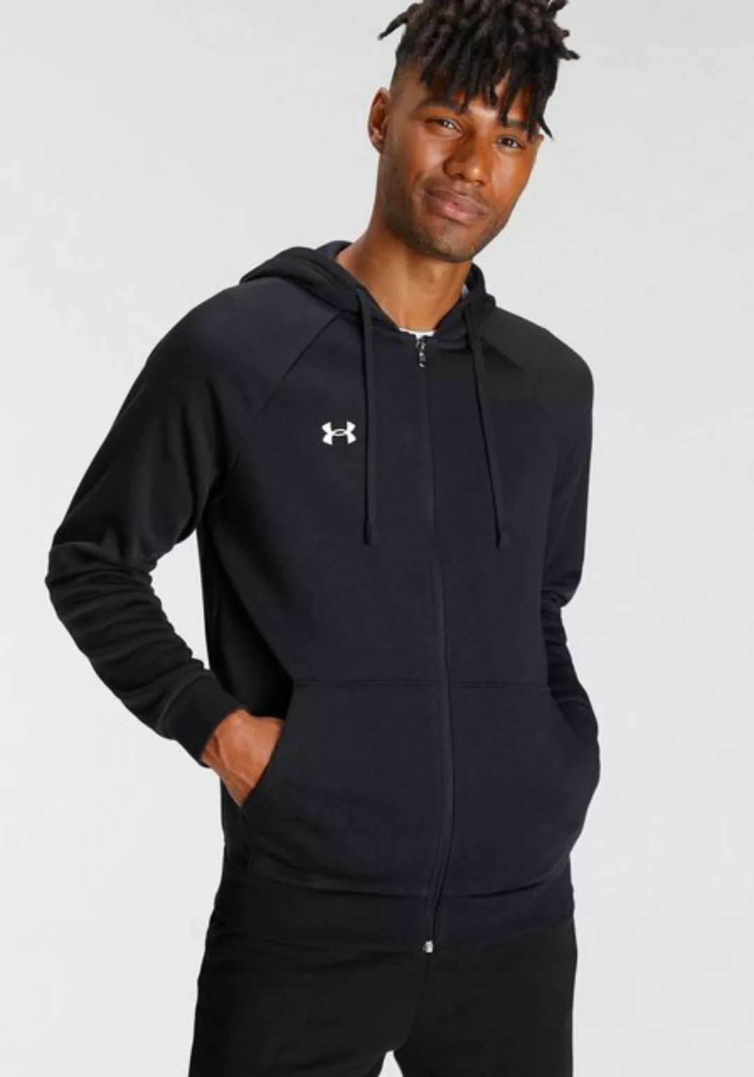 Under Armour® Sweatjacke UA Rival Fleece-Hoodie mit durchgehendem Zip für günstig online kaufen