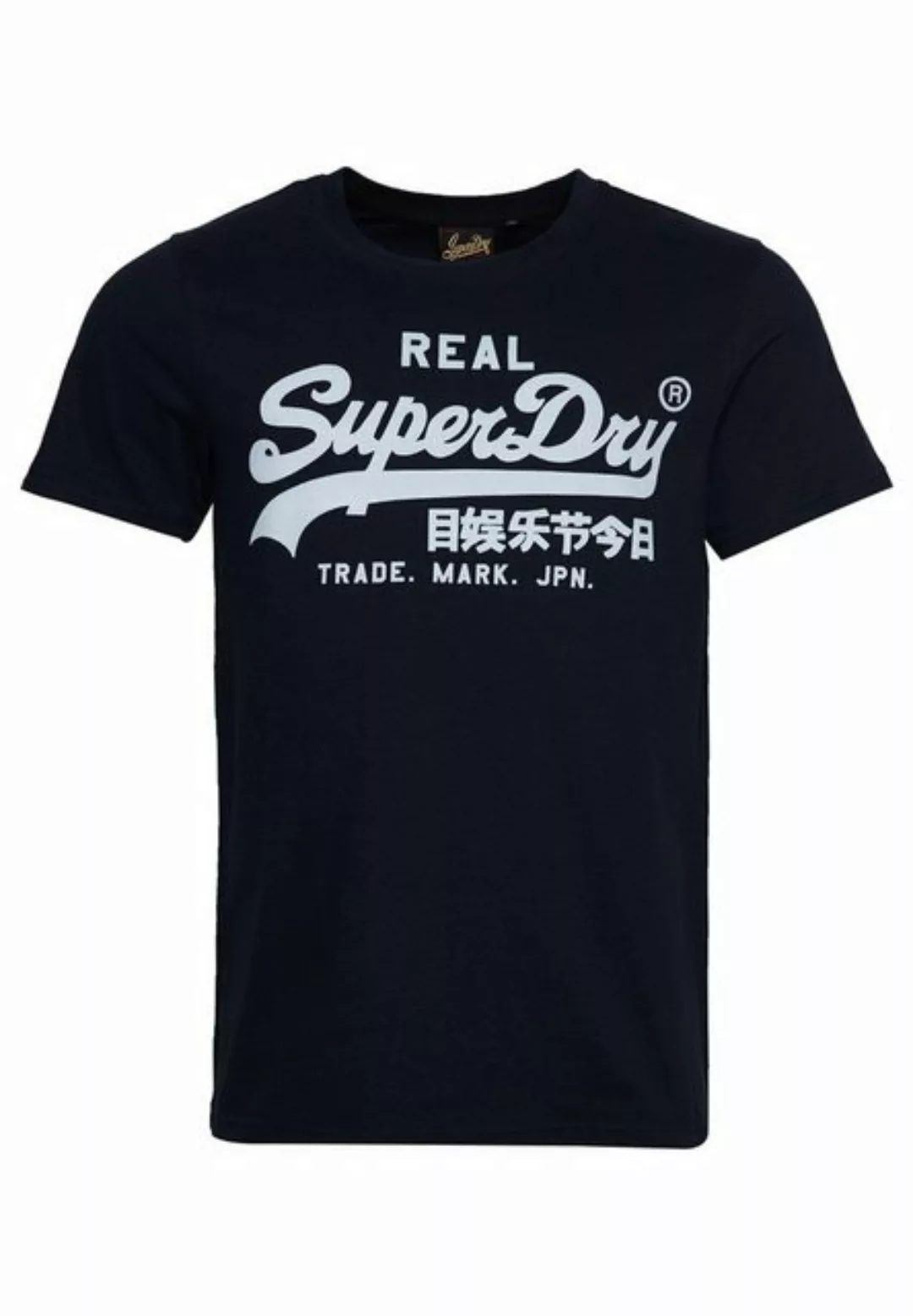 Superdry T-Shirt Superdry Herren T-Shirt VINTAGE VL NOOS TEE Eclipse Navy D günstig online kaufen
