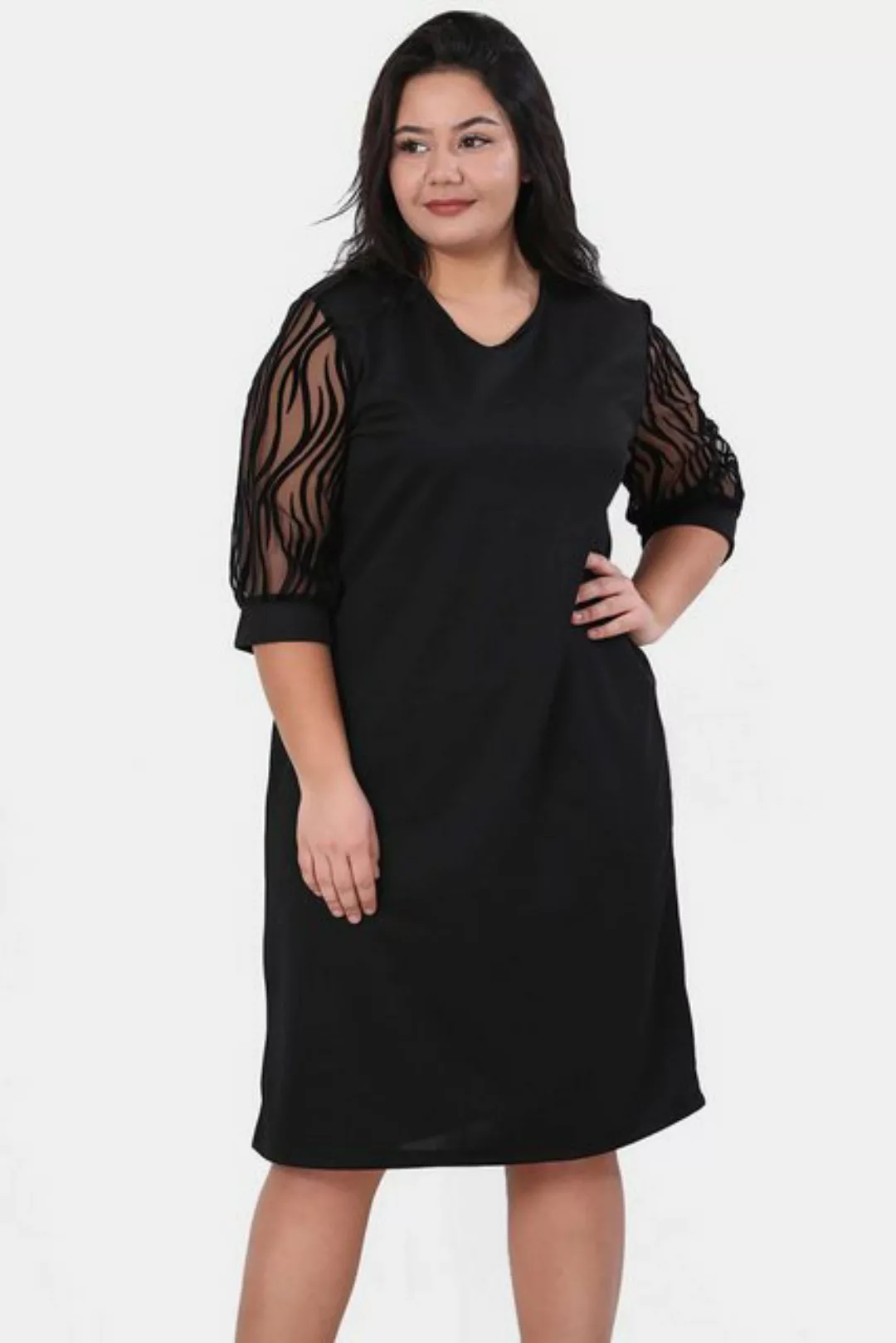 Modabout Abendkleid Damen Midikleid Sommerkleid für große Größen - NELB0518 günstig online kaufen