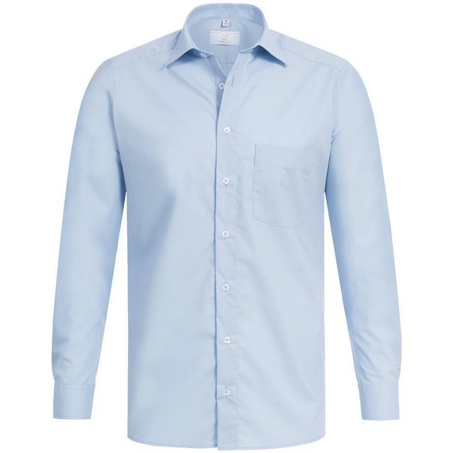 GREIFF Langarmhemd Greiff Corporate Hemd BASIC Herren OEKO TEX® Hellblau 47 günstig online kaufen