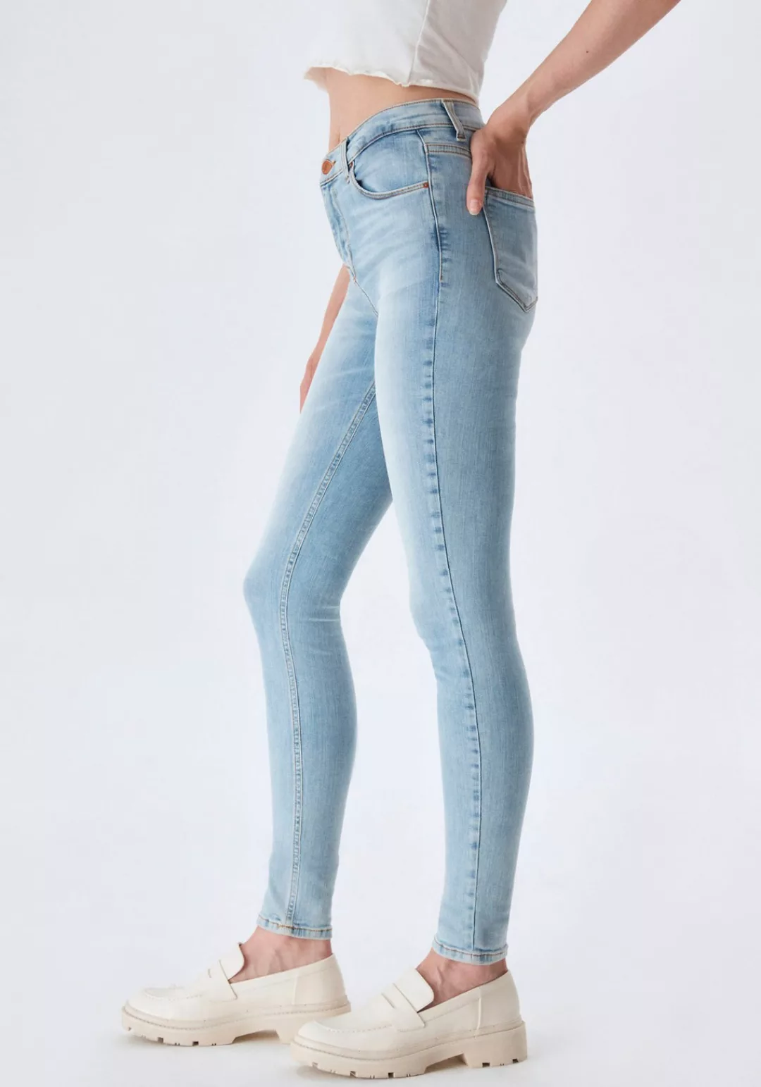 LTB Slim-fit-Jeans Amy X in angesagter Waschung günstig online kaufen
