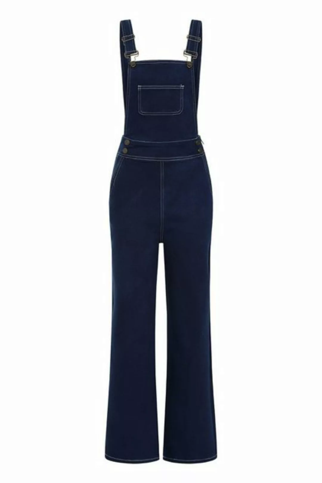 Banned Latzhose Penny Playsuit Denim Retro Vintage 50s Rockabilly günstig online kaufen