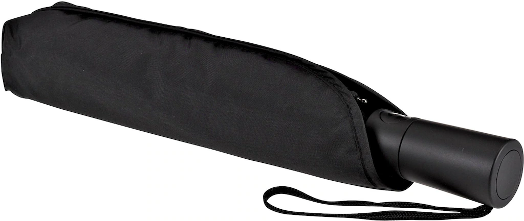 EuroSCHIRM Taschenregenschirm "Automatik 3020, schwarz", Automatik, lässt s günstig online kaufen