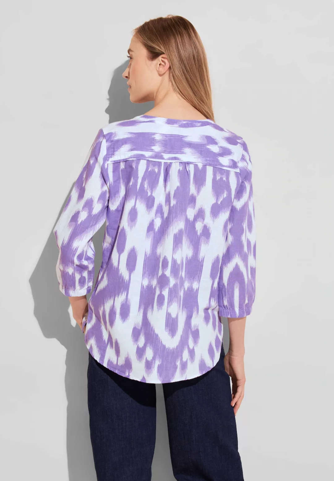 STREET ONE Shirtbluse mit grafischem Muster günstig online kaufen
