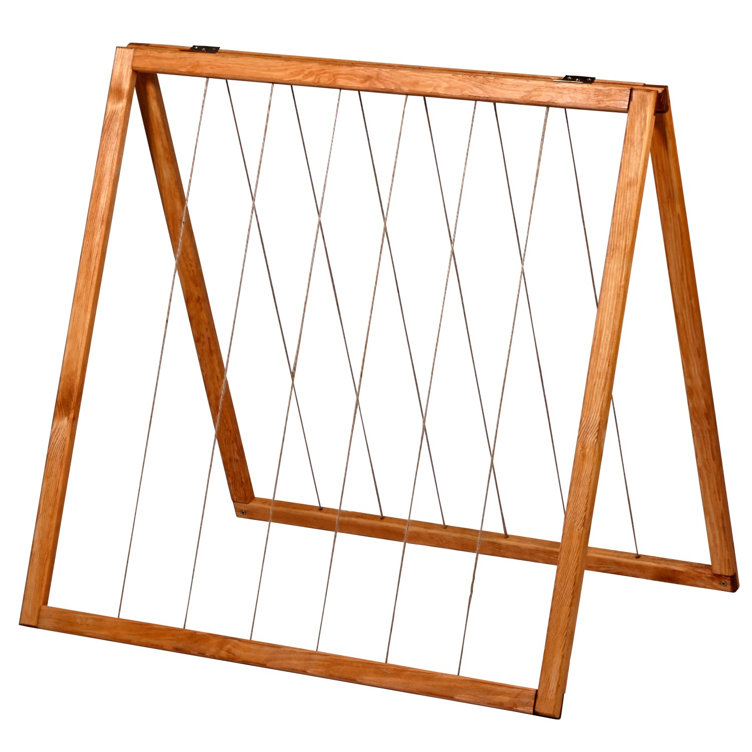 Dobar Rankhilfenaufsatz Kubus 2.0 mit Hanfsträngen 75 cm Hellbraun FSC® günstig online kaufen