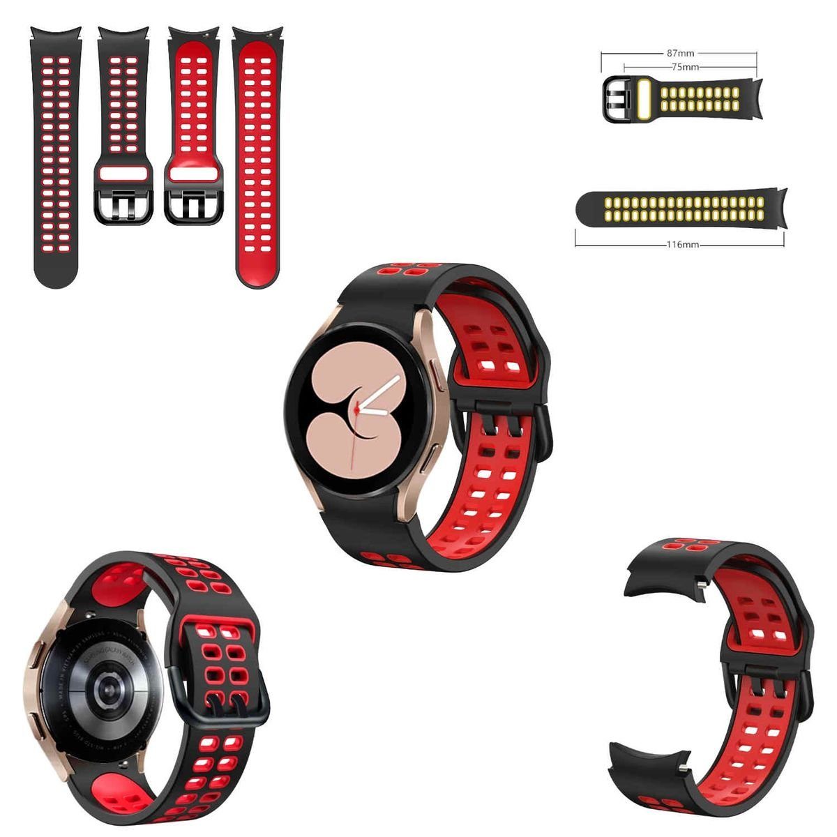 Wigento Smartwatch-Armband Für Samsung Galaxy Watch günstig online kaufen