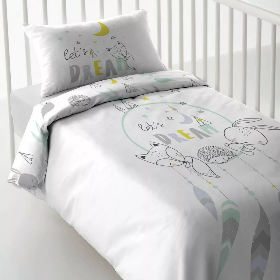 Bettbezug Für Babybett Cool Kids Let's Dream Reversibel (115 X 145 Cm) (80 günstig online kaufen