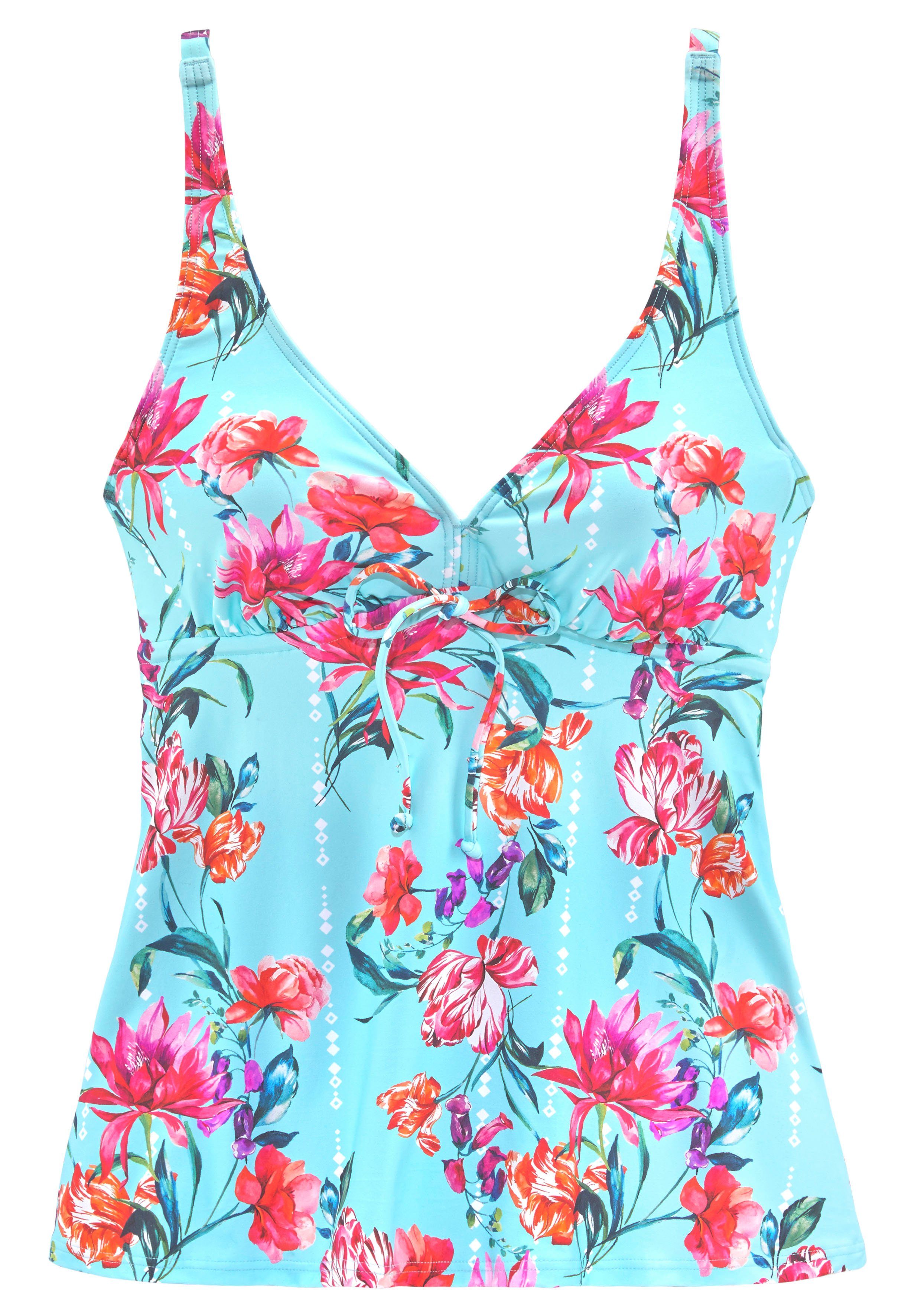 Sunseeker Bügel-Tankini-Top Modern, mit Blumendruck günstig online kaufen