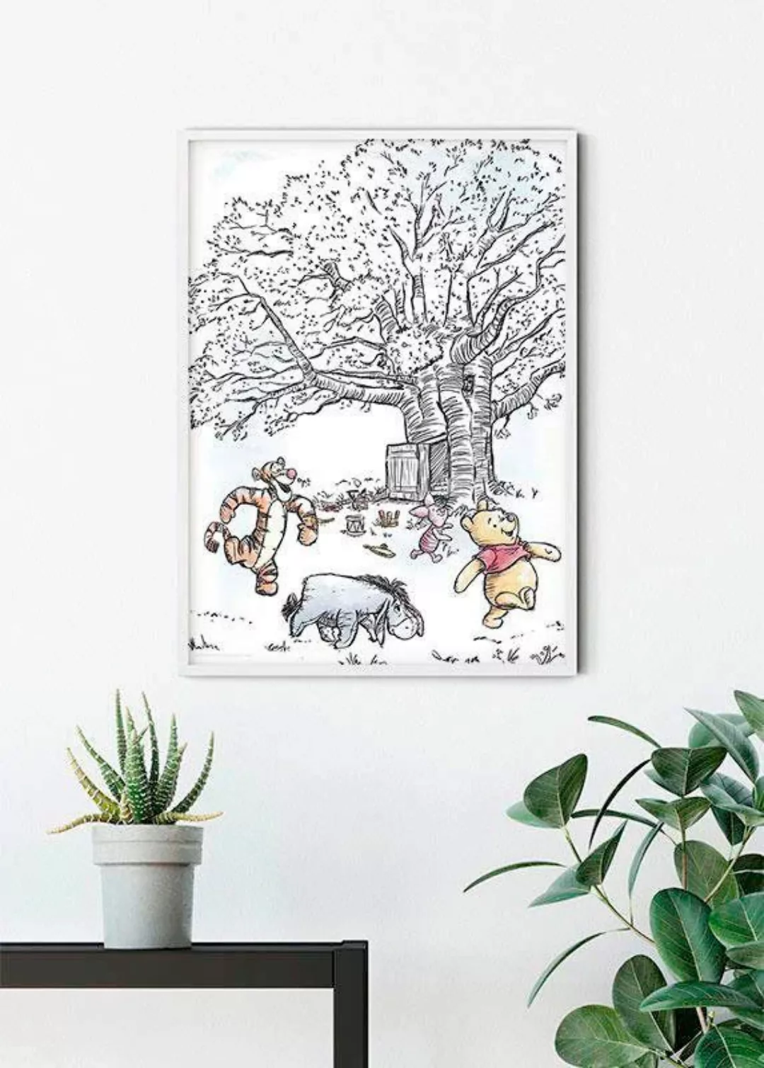 Komar Bild »Winnie the Pooh Playground«, Disney, (1 St.), Wandbild zur Deko günstig online kaufen