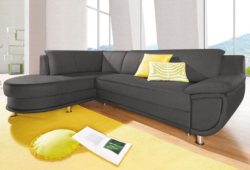 TRENDMANUFAKTUR Ecksofa "Rondo, zeitlos und elegant, bequem, L-Form", wahlw günstig online kaufen