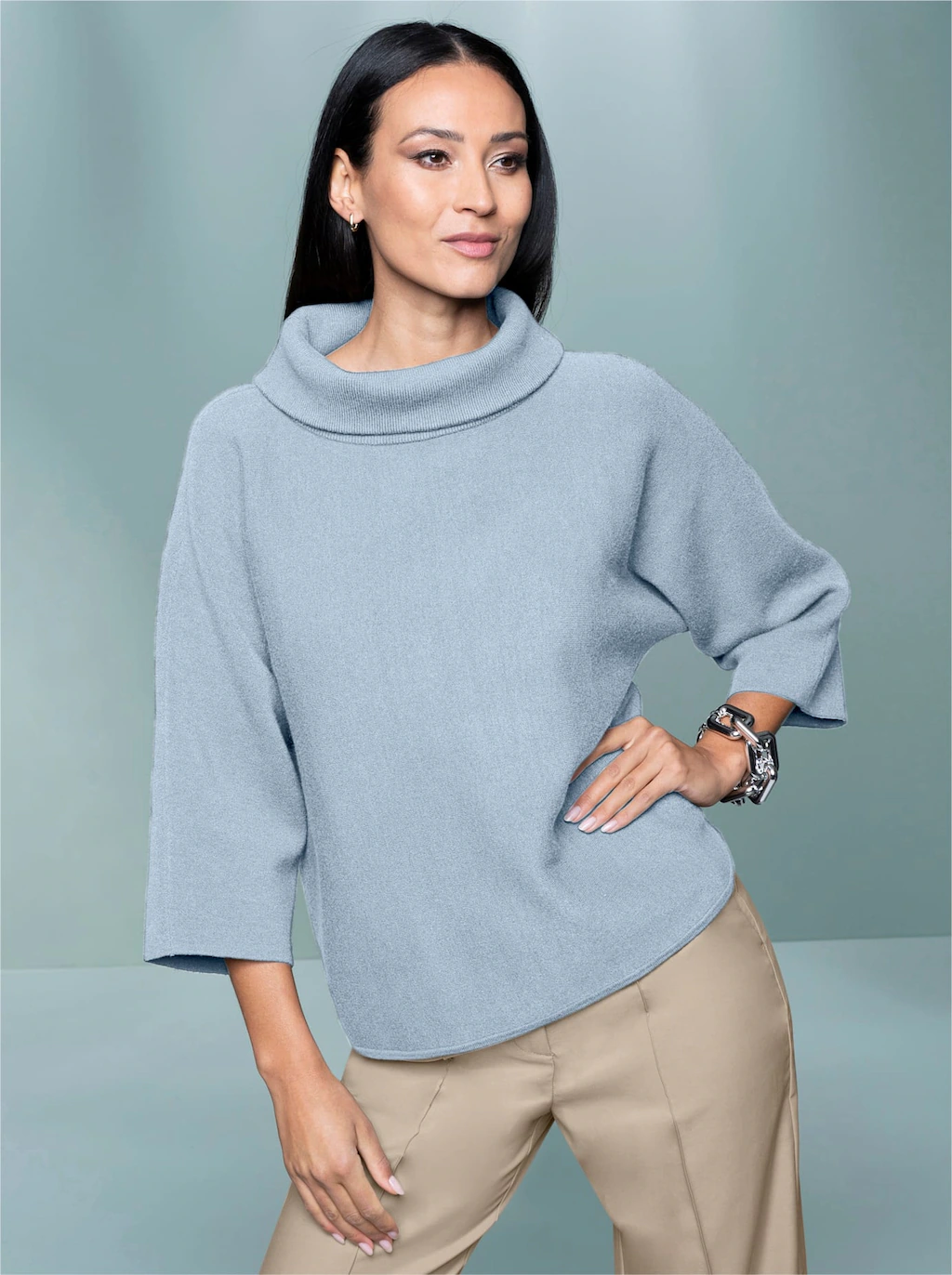 heine Stehkragenpullover "Pullover" günstig online kaufen