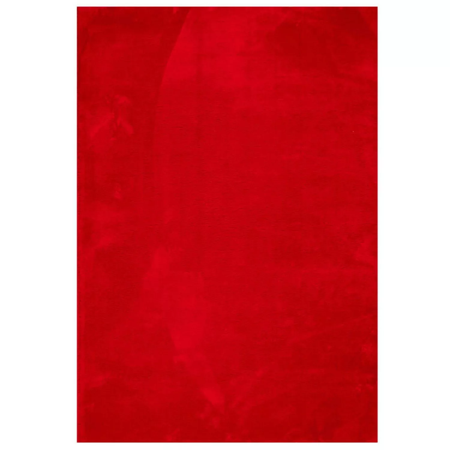 vidaXL Teppich Huarte Kurzflor Weich Und Waschbar Rot 120x170 Cm 1932628 günstig online kaufen