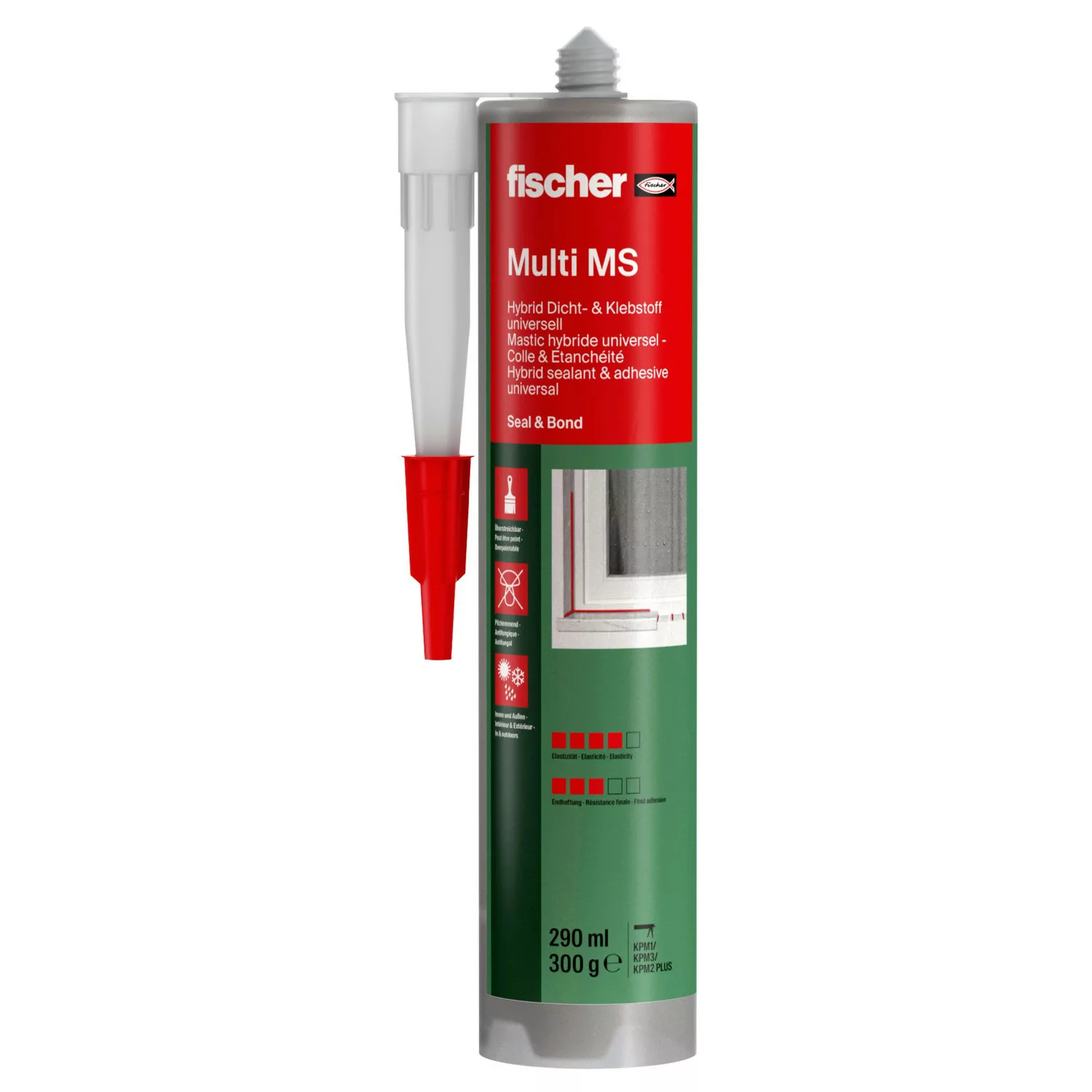 Fischer Bauklebstoff Multi MS Weiß 290 ml günstig online kaufen