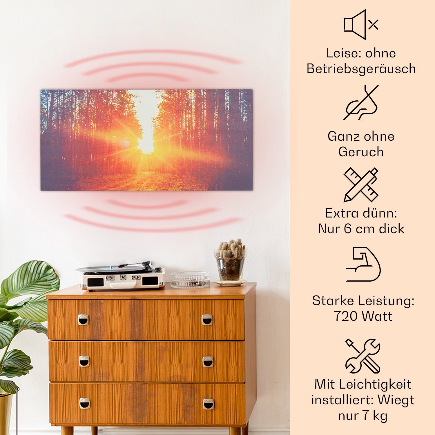 Klarstein Heizkörper Wonderwall Air Art Infinite, günstig online kaufen