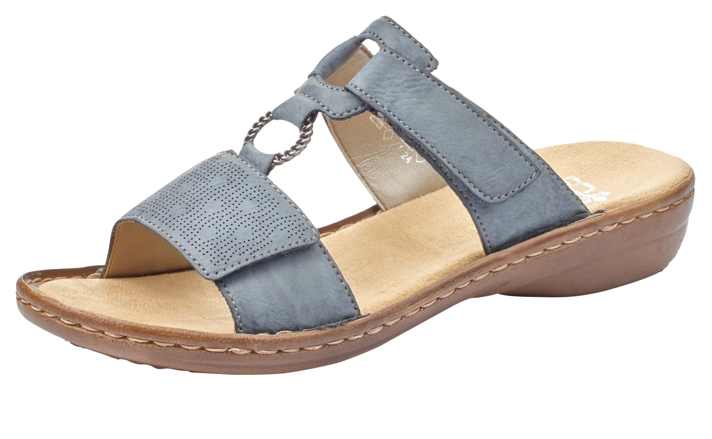 Rieker Pantolette, Keilabsatz, Sommerschuh, Schlappen mit günstig online kaufen