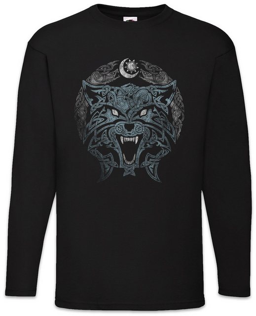 Urban Backwoods Langarmshirt Celtic Tribal Wolf Langarm T-Shirt Kelten Knot günstig online kaufen