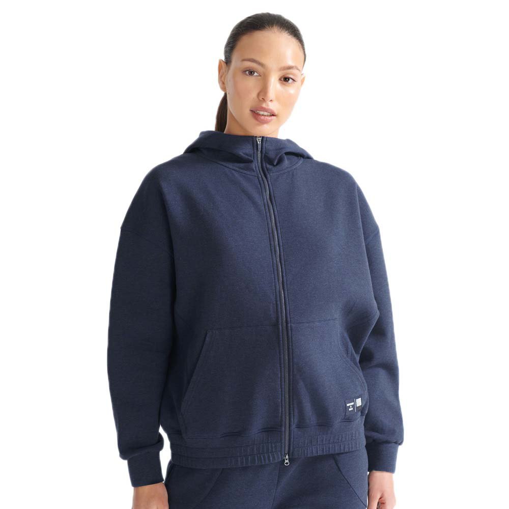 Superdry Train Gymtech Sweatshirt Mit Reißverschluss XL Navy Marl günstig online kaufen