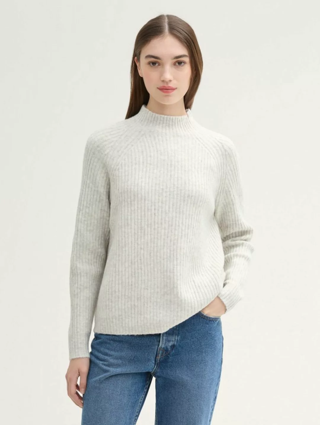 TOM TAILOR Denim Strickpullover (1-tlg) Plain/ohne Details günstig online kaufen