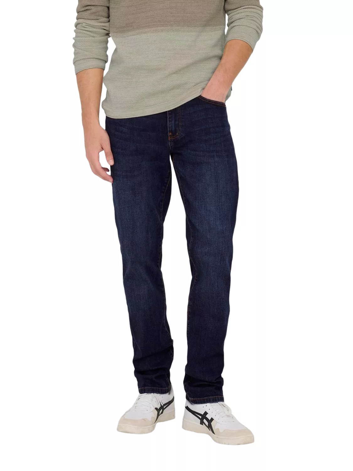 Only & Sons Herren Jeans ONSWEFT REG 6752 - Straight Fit - Blau - Dark Blue günstig online kaufen