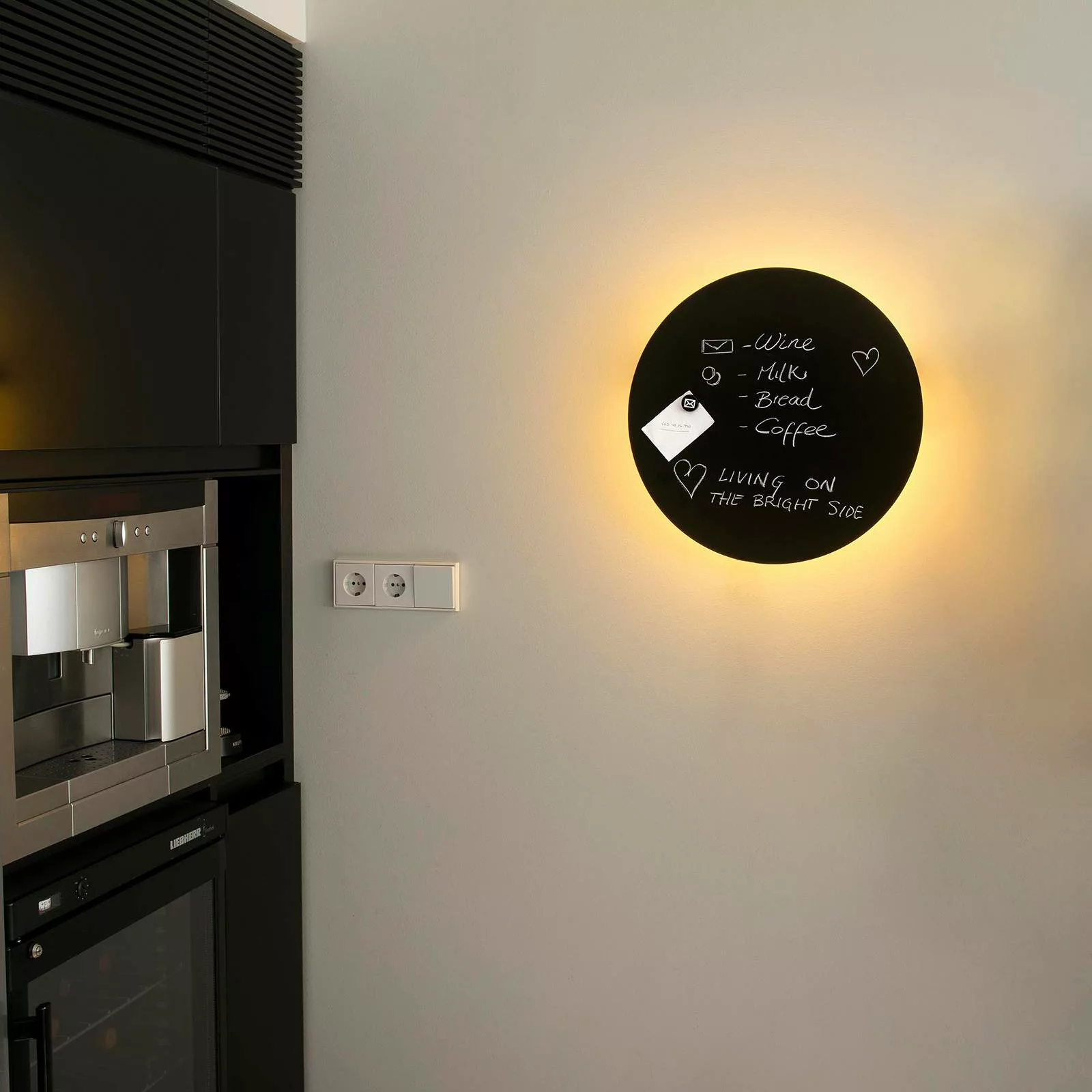 Wandleuchte Board mit LEDs, beschreibbar, 45 cm günstig online kaufen