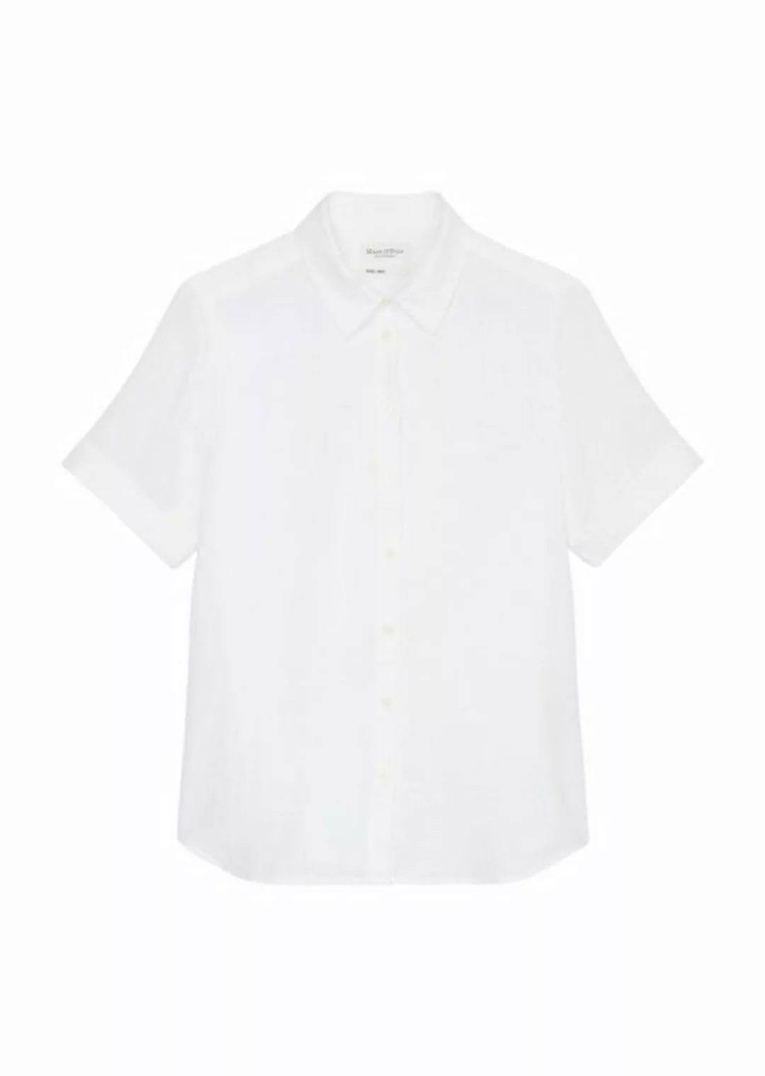 Marc O'Polo Klassische Bluse Blouse, regular fit, short sleeve günstig online kaufen