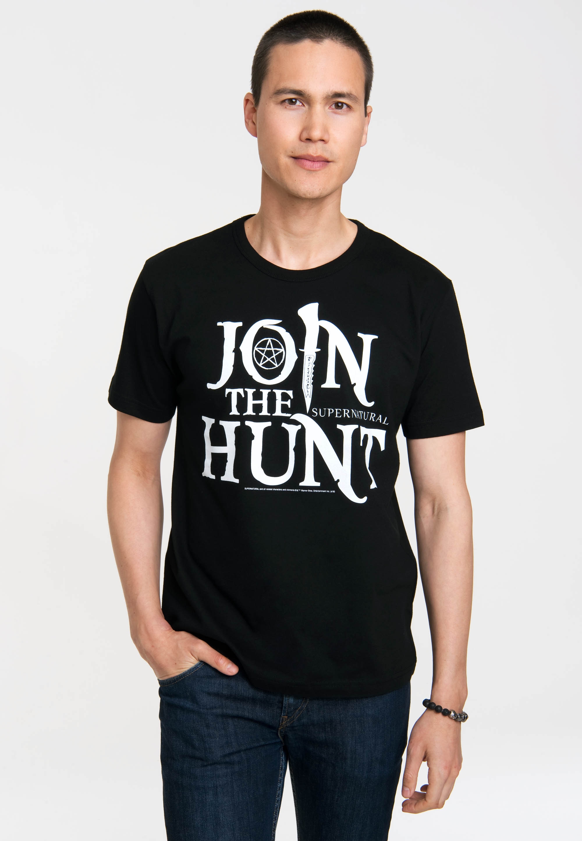 LOGOSHIRT T-Shirt "Supernatural - Join The Hunt", mit Supernatural-Print günstig online kaufen