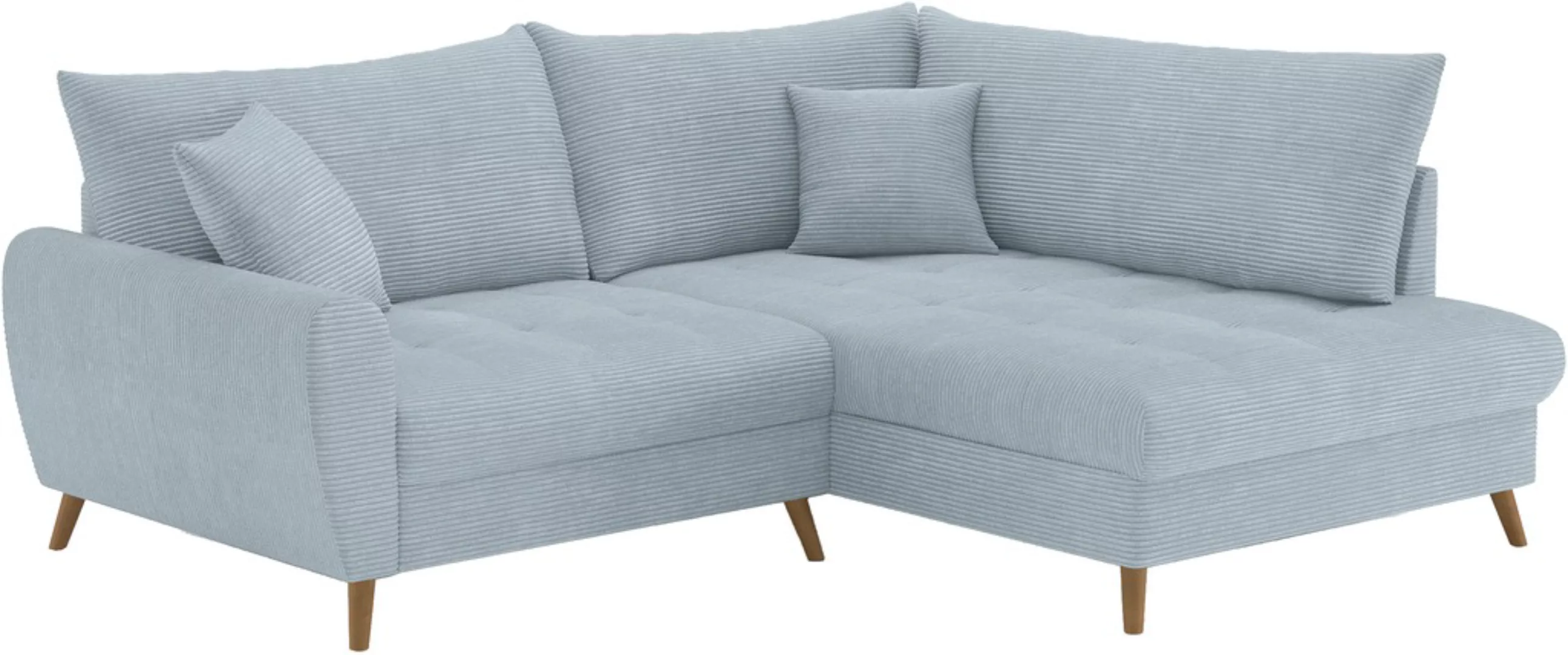 Mr. Couch Ecksofa "Blackburn II L-Form", Wahlweise mit Kaltschaumpolsterung günstig online kaufen