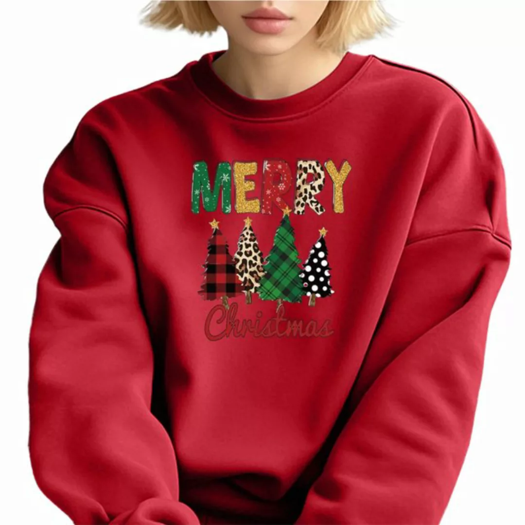 MC Star Weihnachtspullover Weihnachtspullover Damen Damen Sweatshirt Langar günstig online kaufen