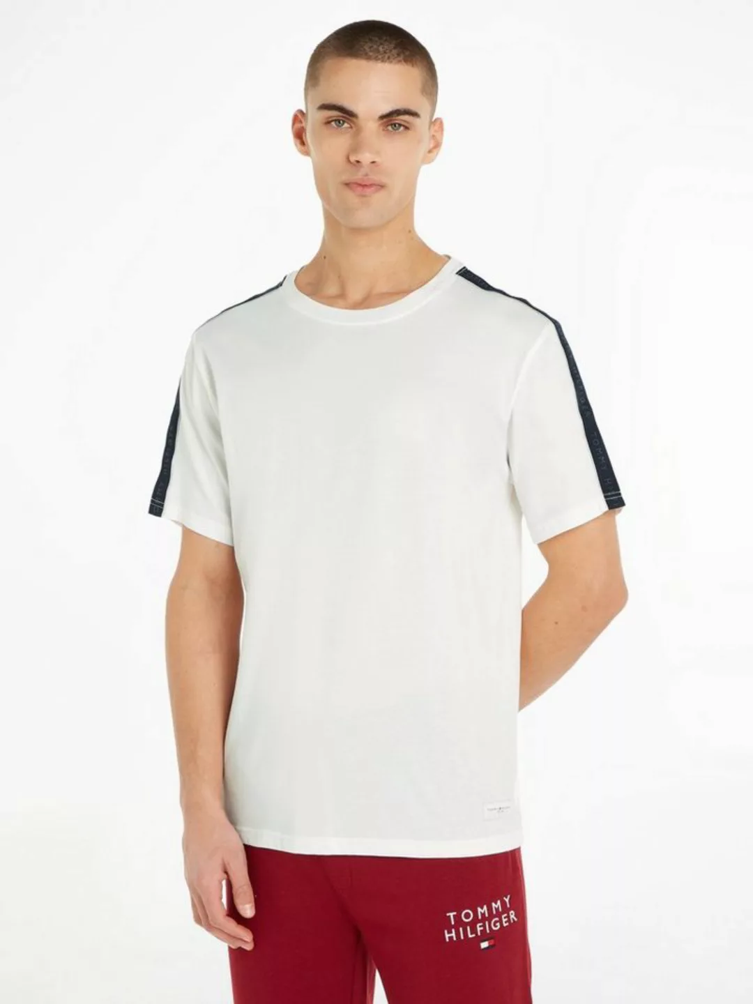 Tommy Hilfiger Underwear T-Shirt SS TEE LOGO in melierter Optik günstig online kaufen