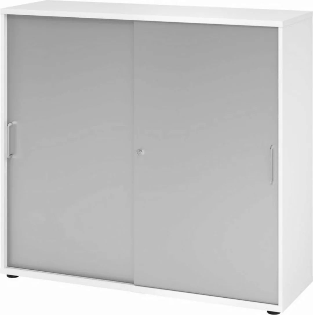 HAMMERBACHER Aktenschrank Schiebetürenschrank Serie 9 3OH BxTxH 120x40x110c günstig online kaufen