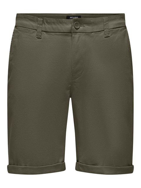 ONLY & SONS Chinoshorts Shorts Casual Summer Bermuda Pants 7502 in Olive günstig online kaufen