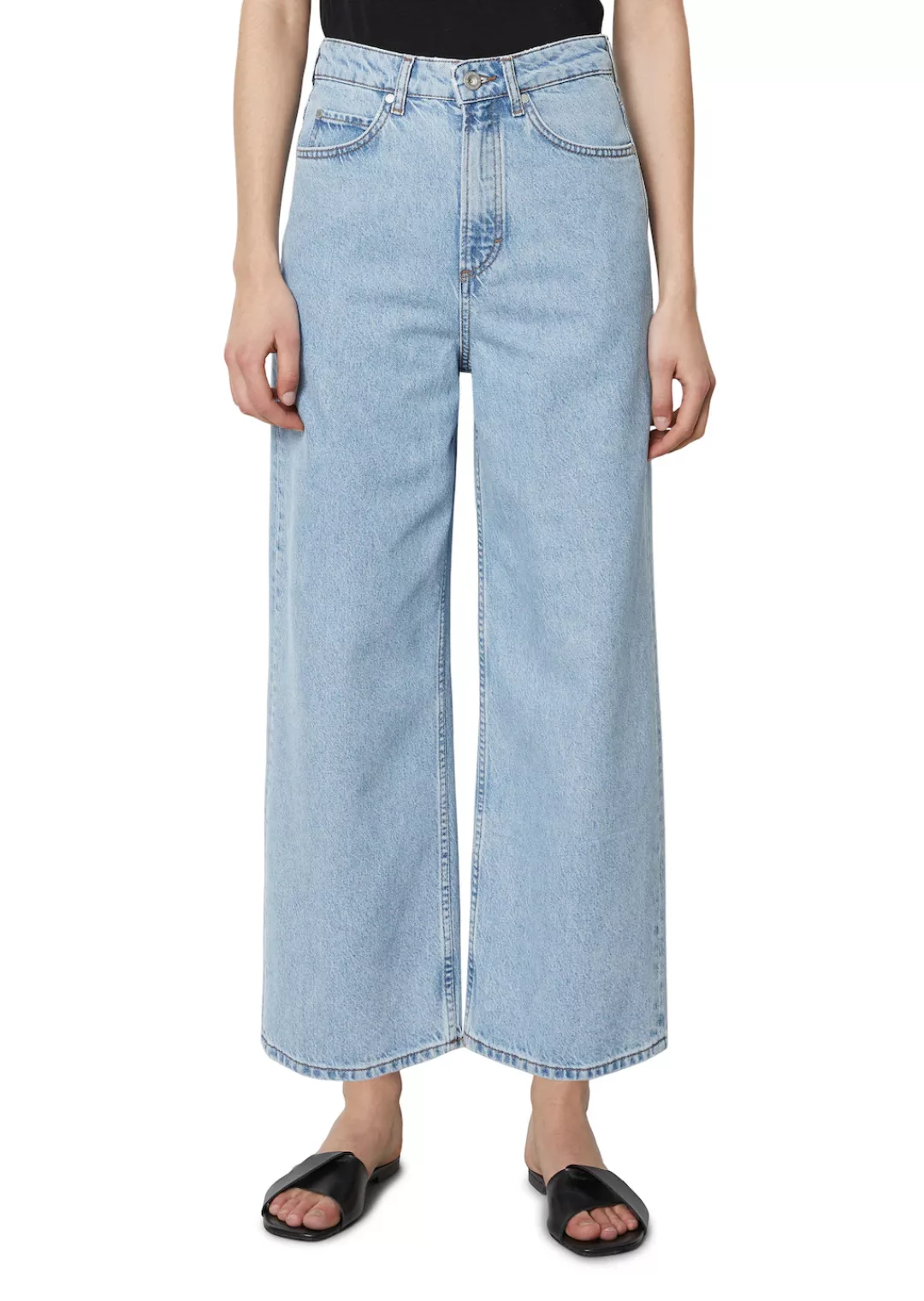 Marc OPolo Weite Jeans "im Culotte-Stil" günstig online kaufen