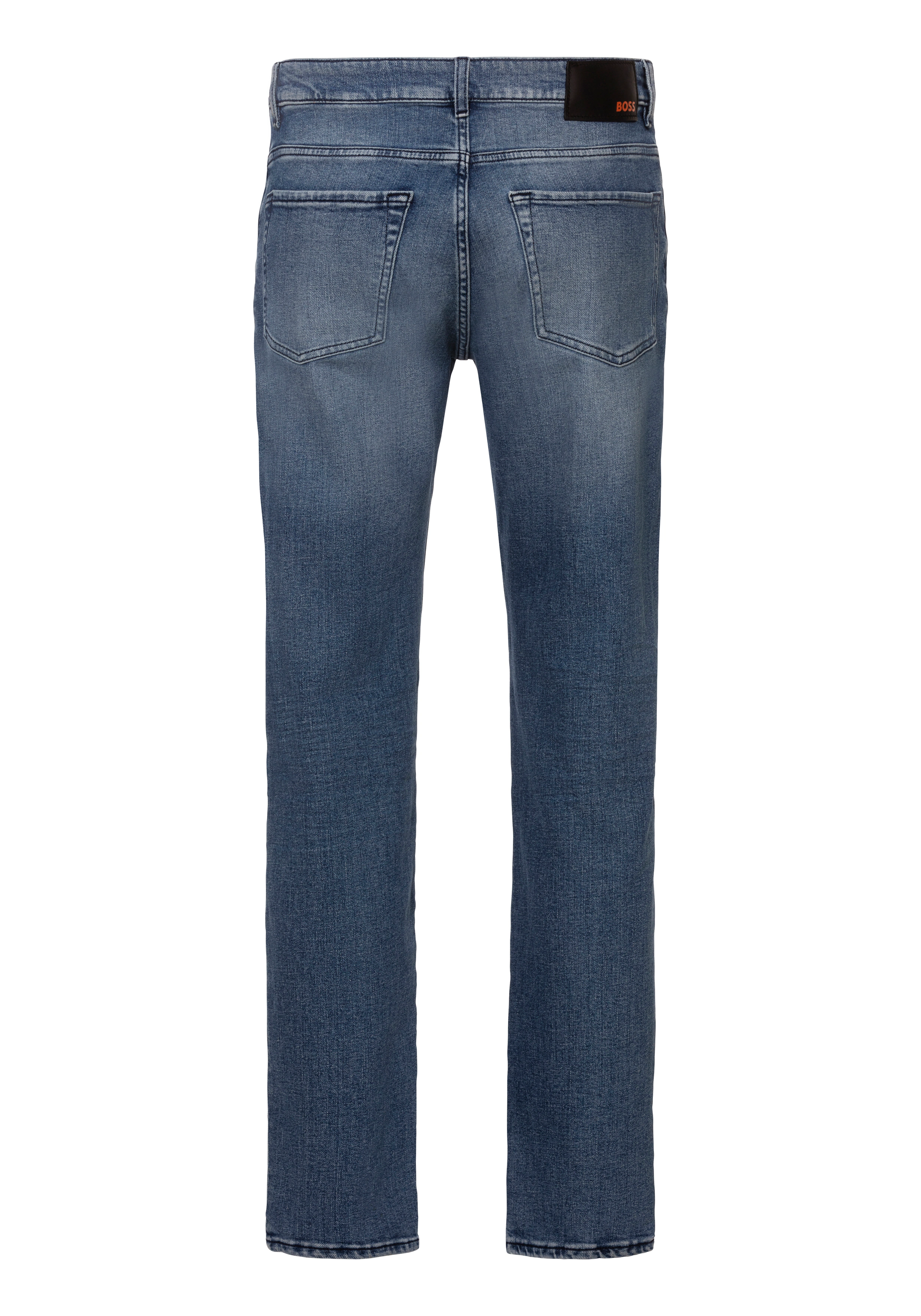 BOSS ORANGE Straight-Jeans "Maine BC", mit BOSS Leder-Badge günstig online kaufen