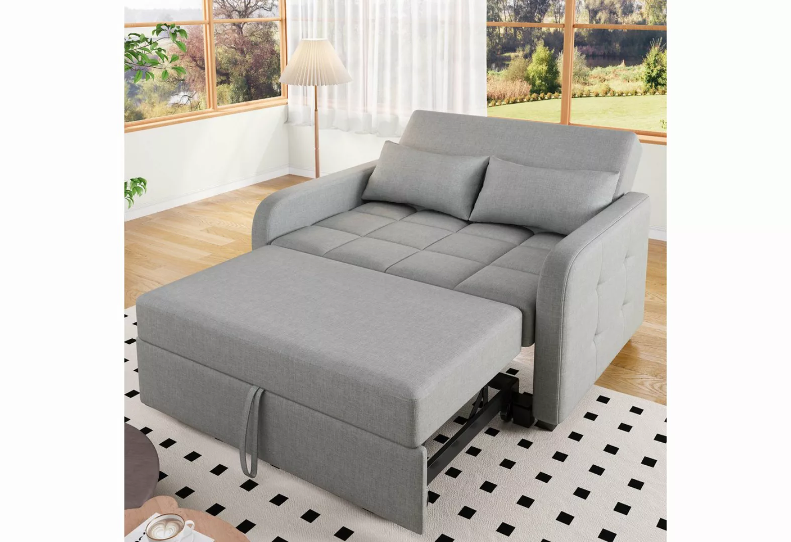 OKWISH Schlafsofa Multifunktionale Klapp-Sofa-Bett, Komfort-Sofa-Bett, Pols günstig online kaufen