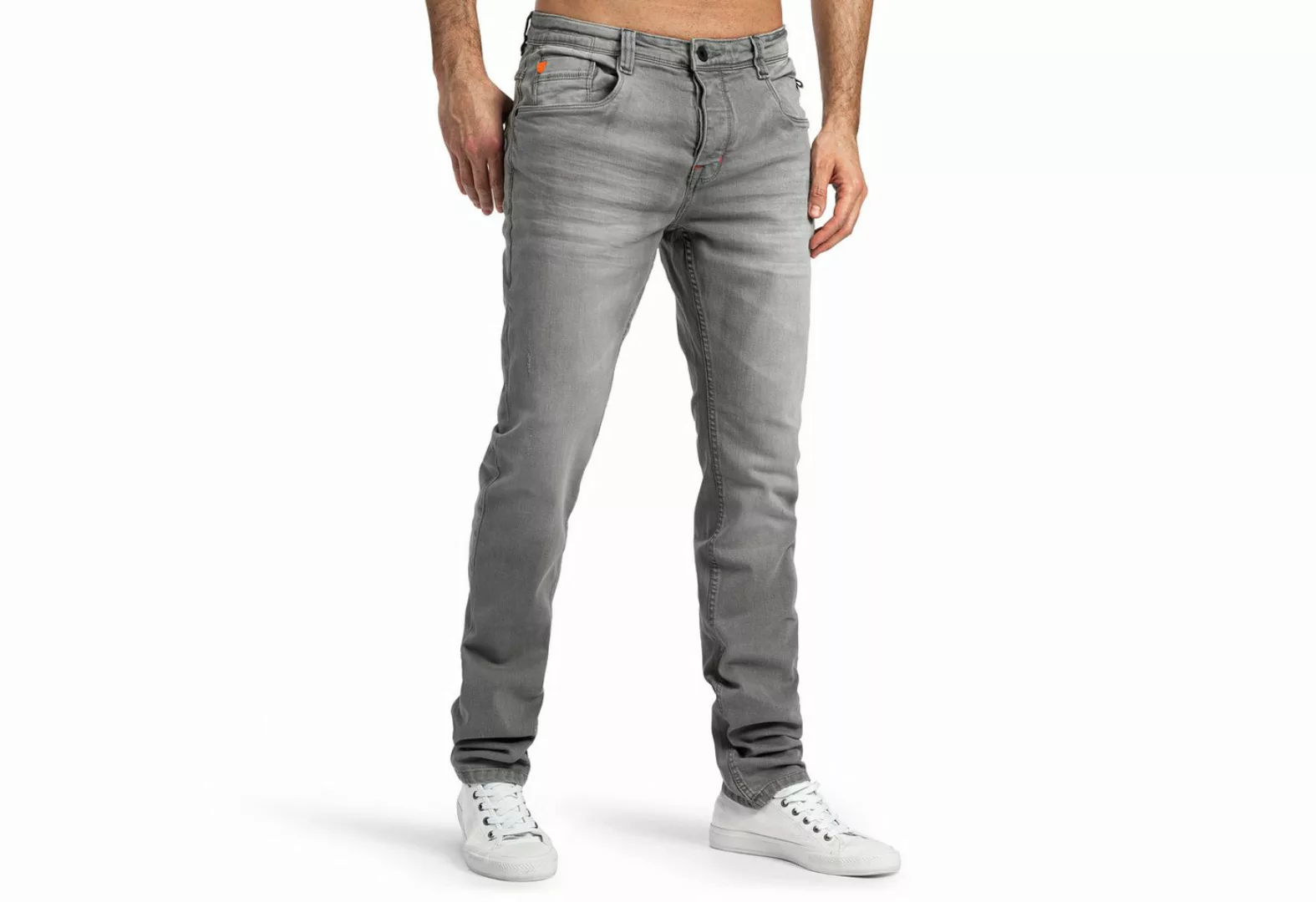 SUBLEVEL Slim-fit-Jeans Herren Jeans Slim Straight Fit Stretch Hose Flexibl günstig online kaufen